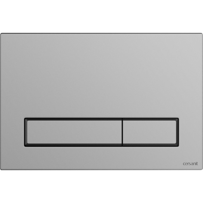 Кнопка CERSANIT BLICK для LINK PRO/VECTOR/LINK/HI-TEC пластик хром матовый 64078
